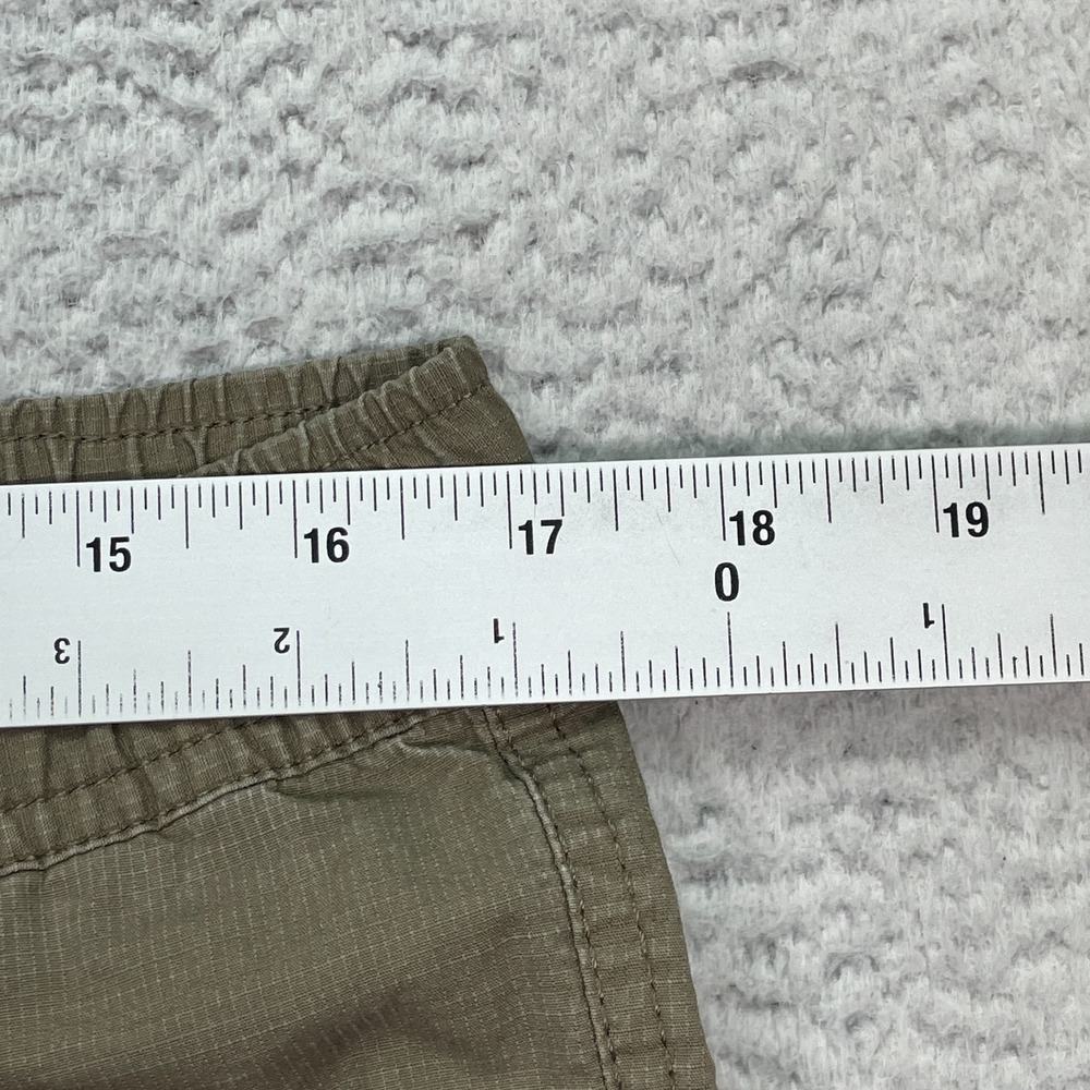 BYLT Pants Weekender Mens Large Brown Ripstop Cargo Drawstring 34x32 - Picture 5 of 11